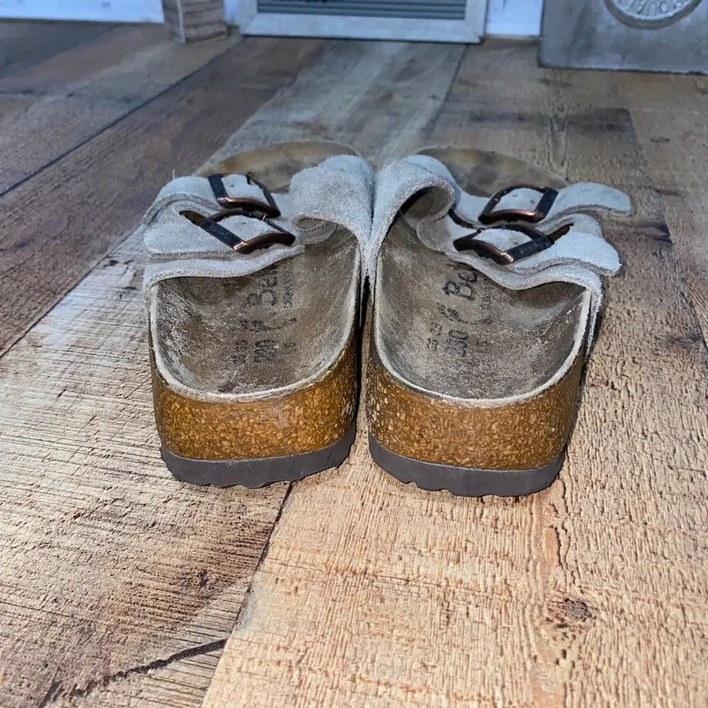 Betula Birkenstock taupe Arizona sandals 36